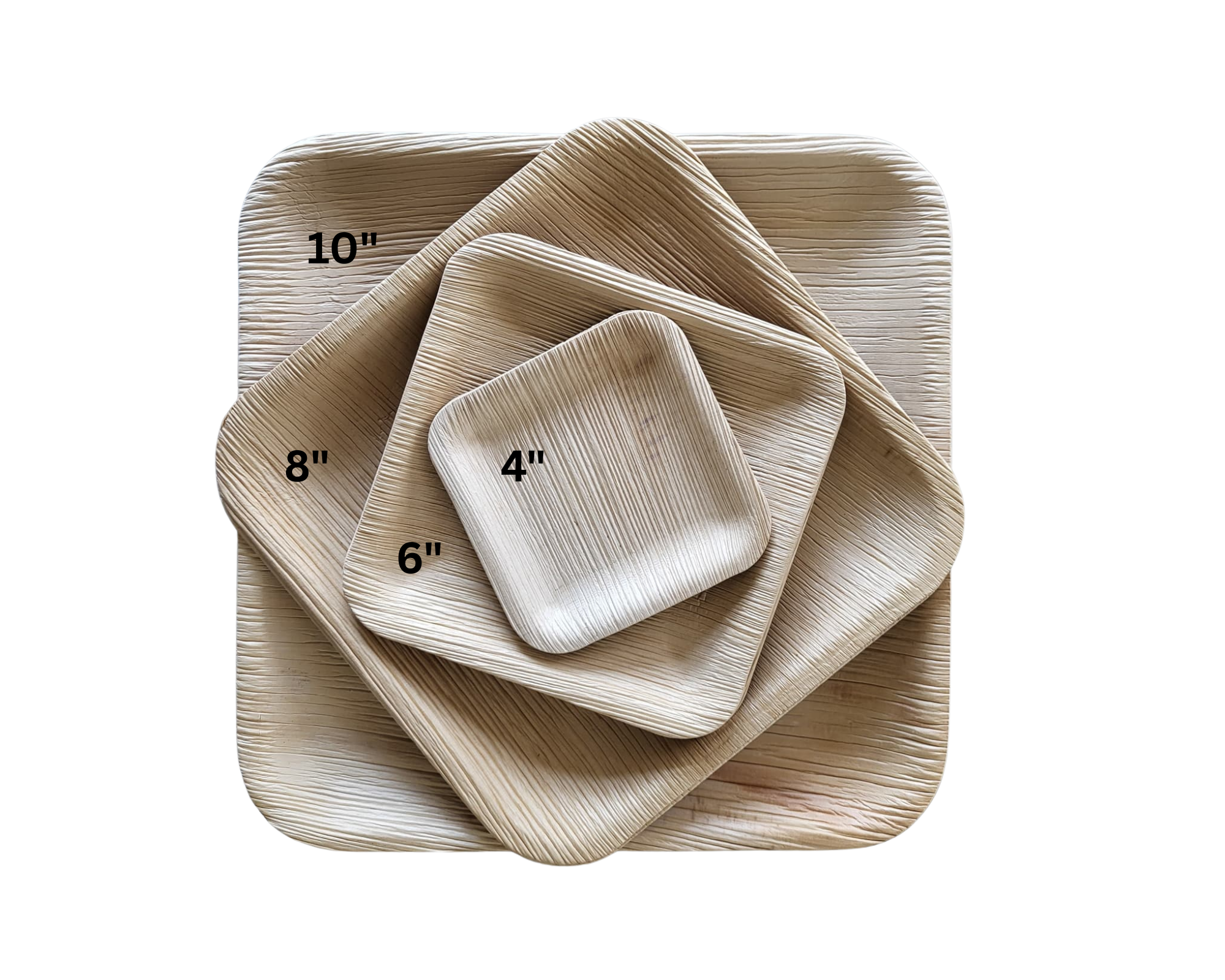 Square Palm Leaf Plates - Coming Soon