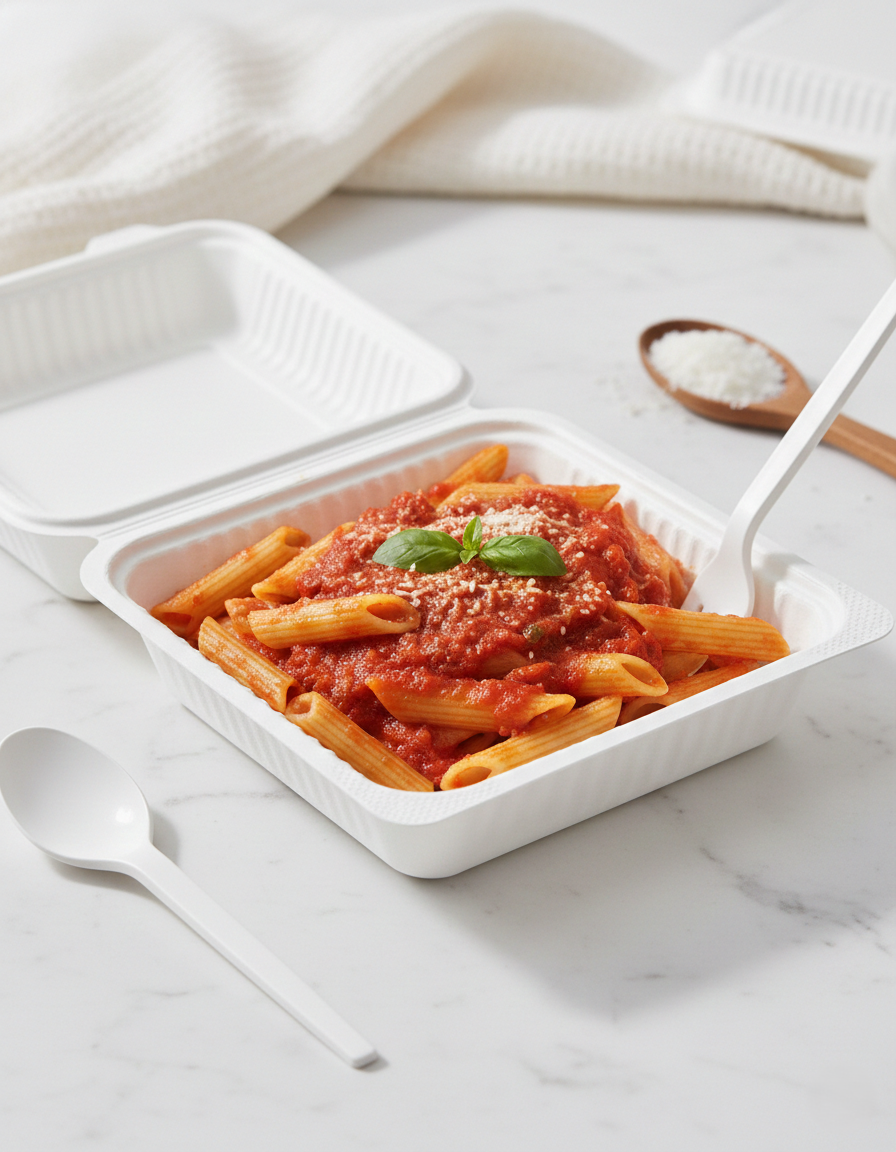 Compostable Corn Starch Food Takeout Containers