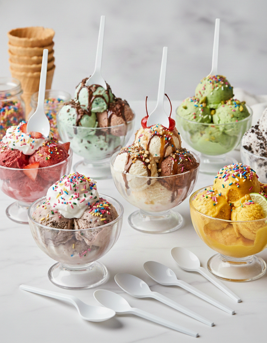 Corn Starch Cutlery Set | Individually Wrapped